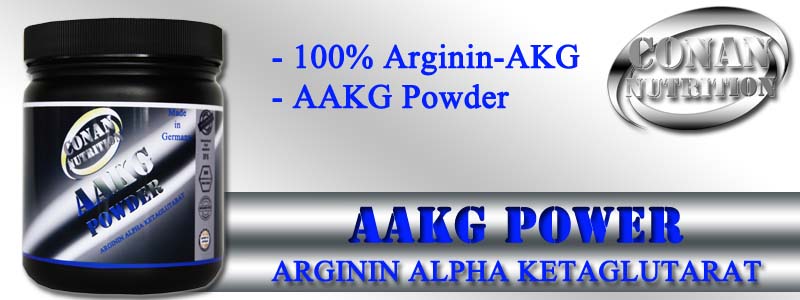 Conan Nutrition AAKG POWDER Banner