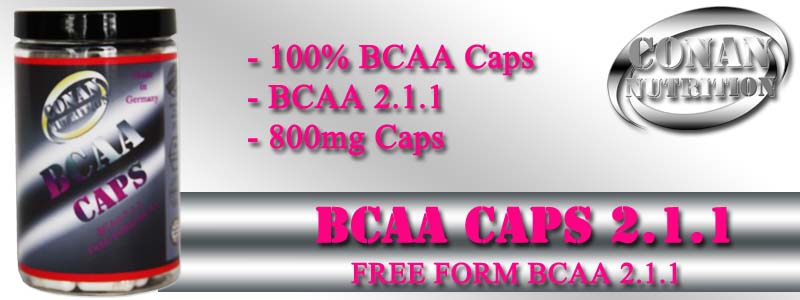 Conan Nutrition BCAA CAPS Banner