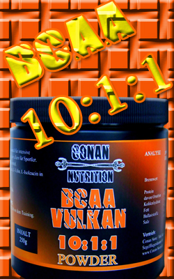 Conan Nutrition BCAA Vulkan Powder Banner klein