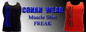 Conan Wear Athletic Vest Freak banner