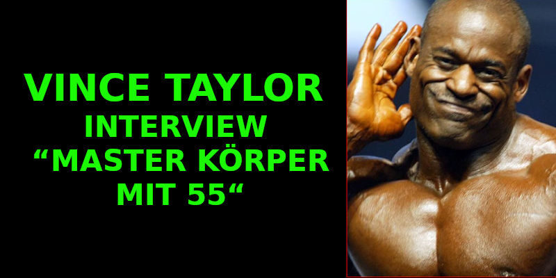VINCE TAYLOR – INTERVIEW – MASTER KÖRPER MIT 55