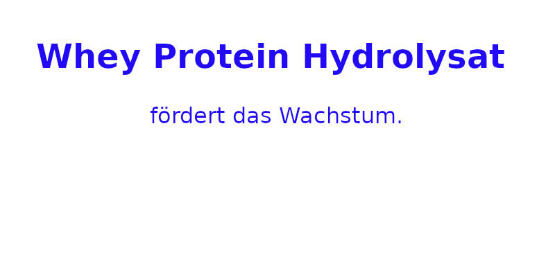 Whey Protein Hydrolysat