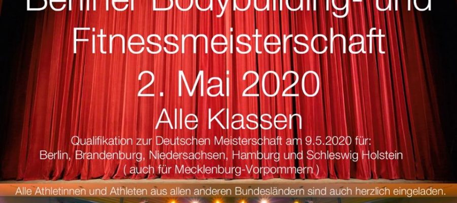 DBFV BERLINER MEISTERSCHAFTEN 2020